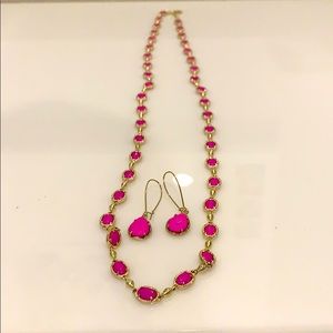 Kendra Scott Necklace and Earrings